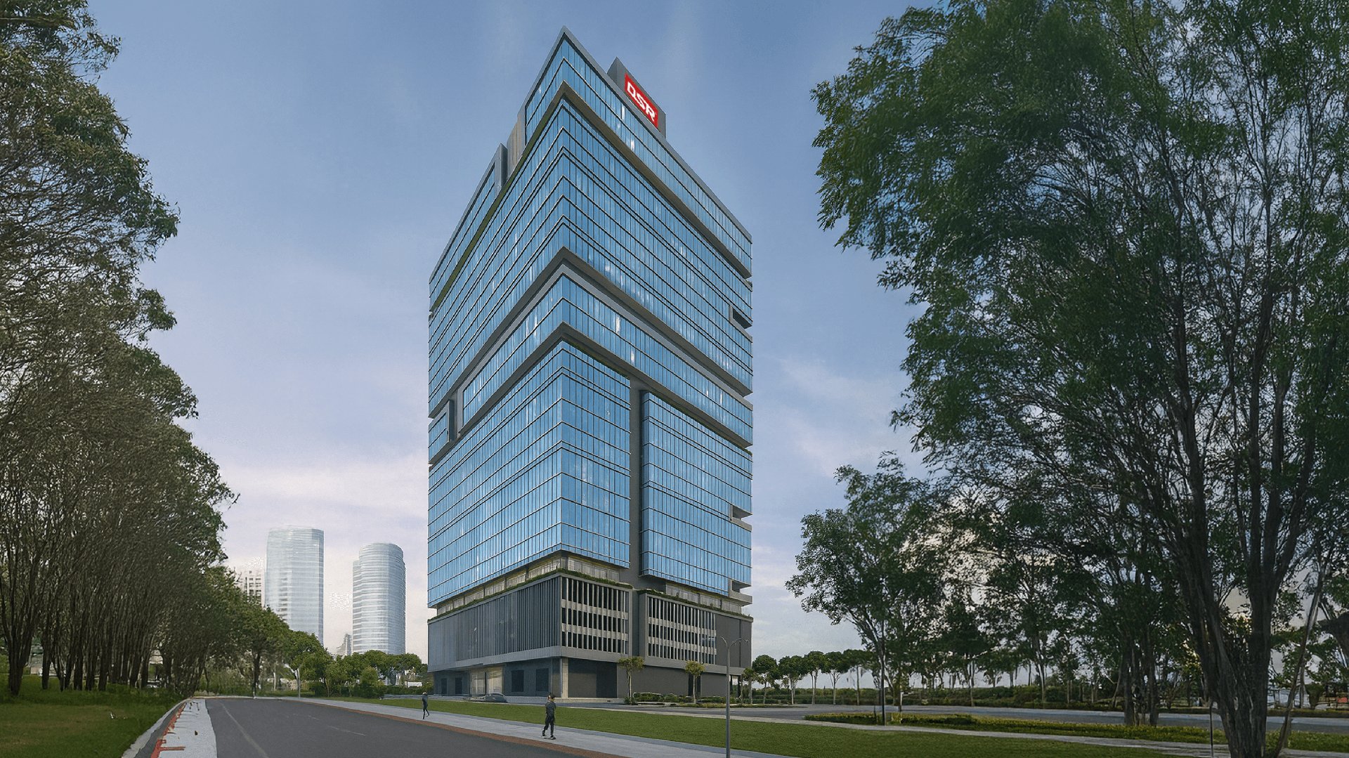 DSR Tech Park — facade by Sun Glazing