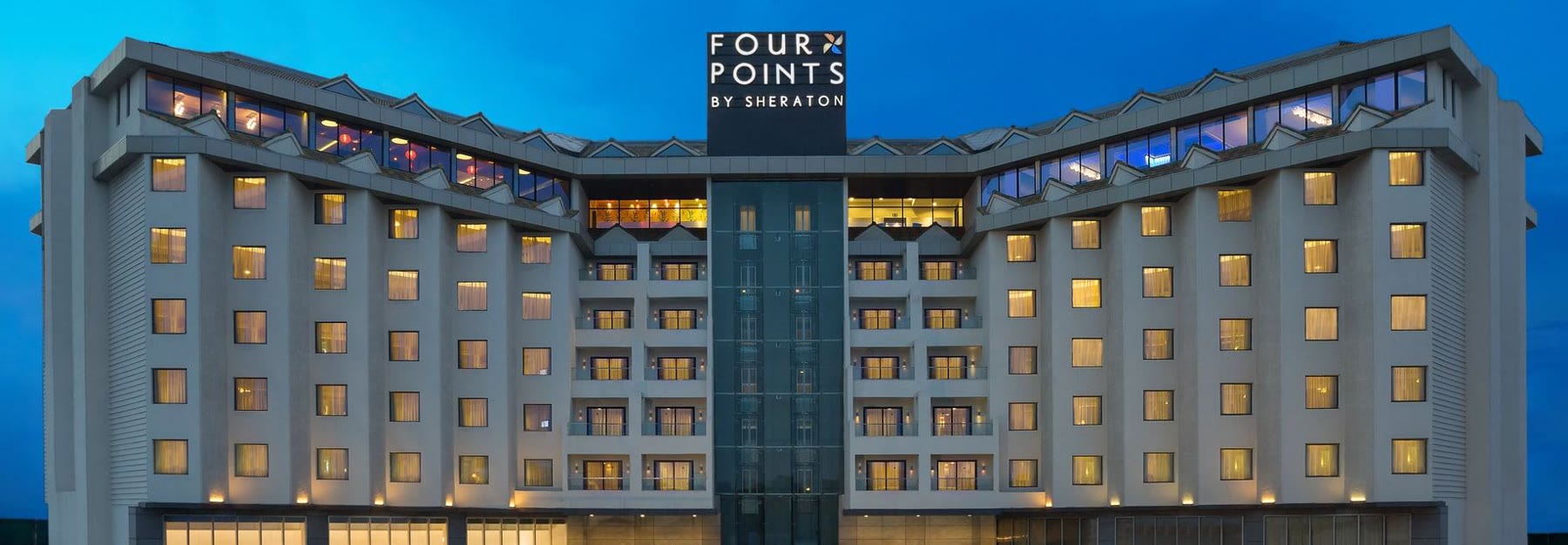 Fourpoints Sheraton Vizag — facade by Sun Glazing