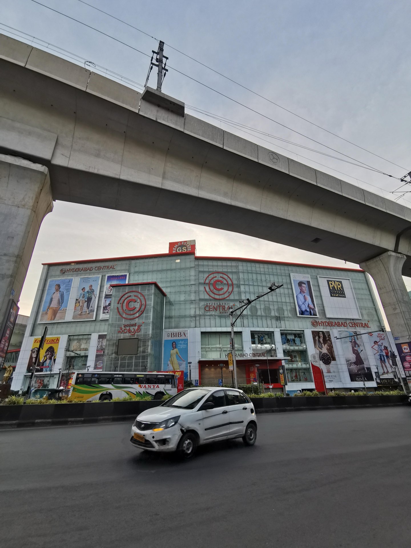 Hyderabad Central — Towers A & B — Sun Glazing facade detail
