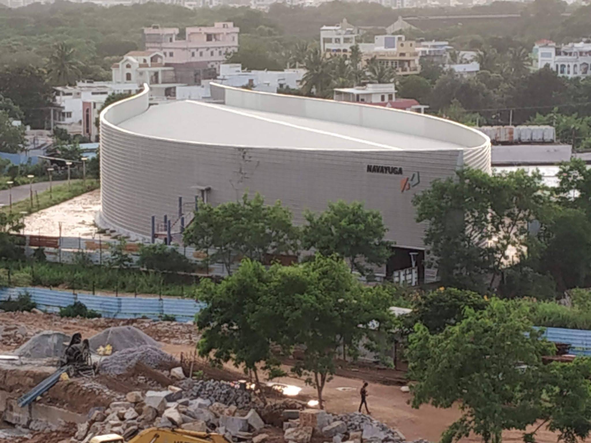 Navayuga Incubation Center - Inspire — facade by Sun Glazing