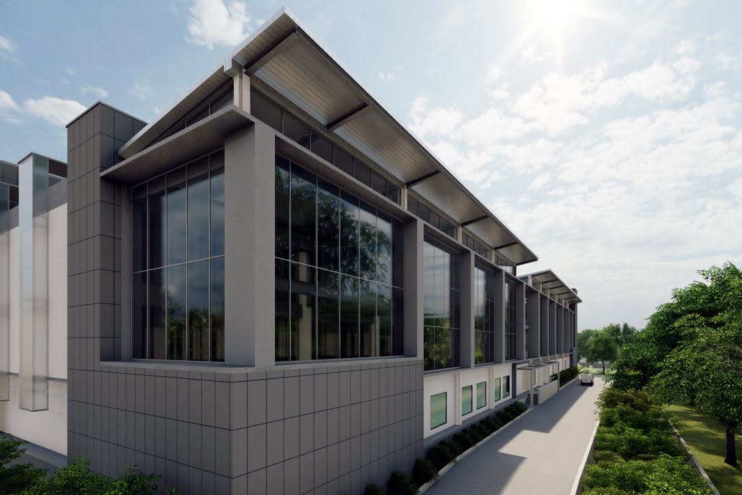 Sai Life Sciences — Sun Glazing facade detail