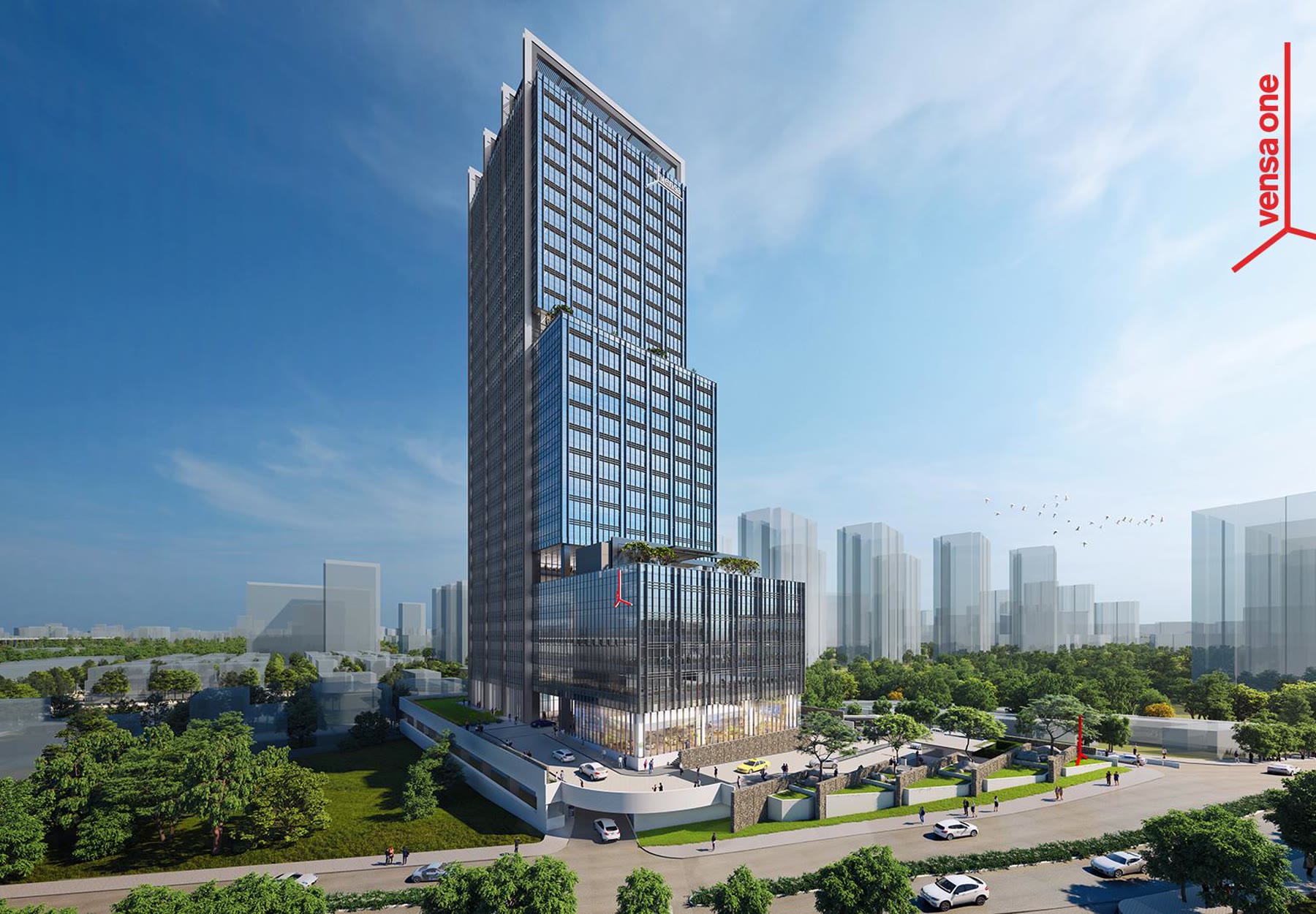 Vensa One — facade by Sun Glazing